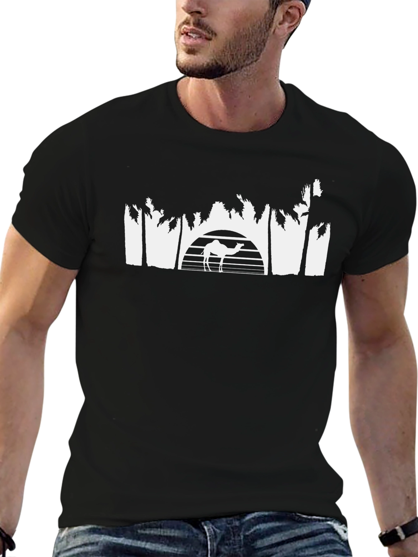Camel Desert Graphic Tee