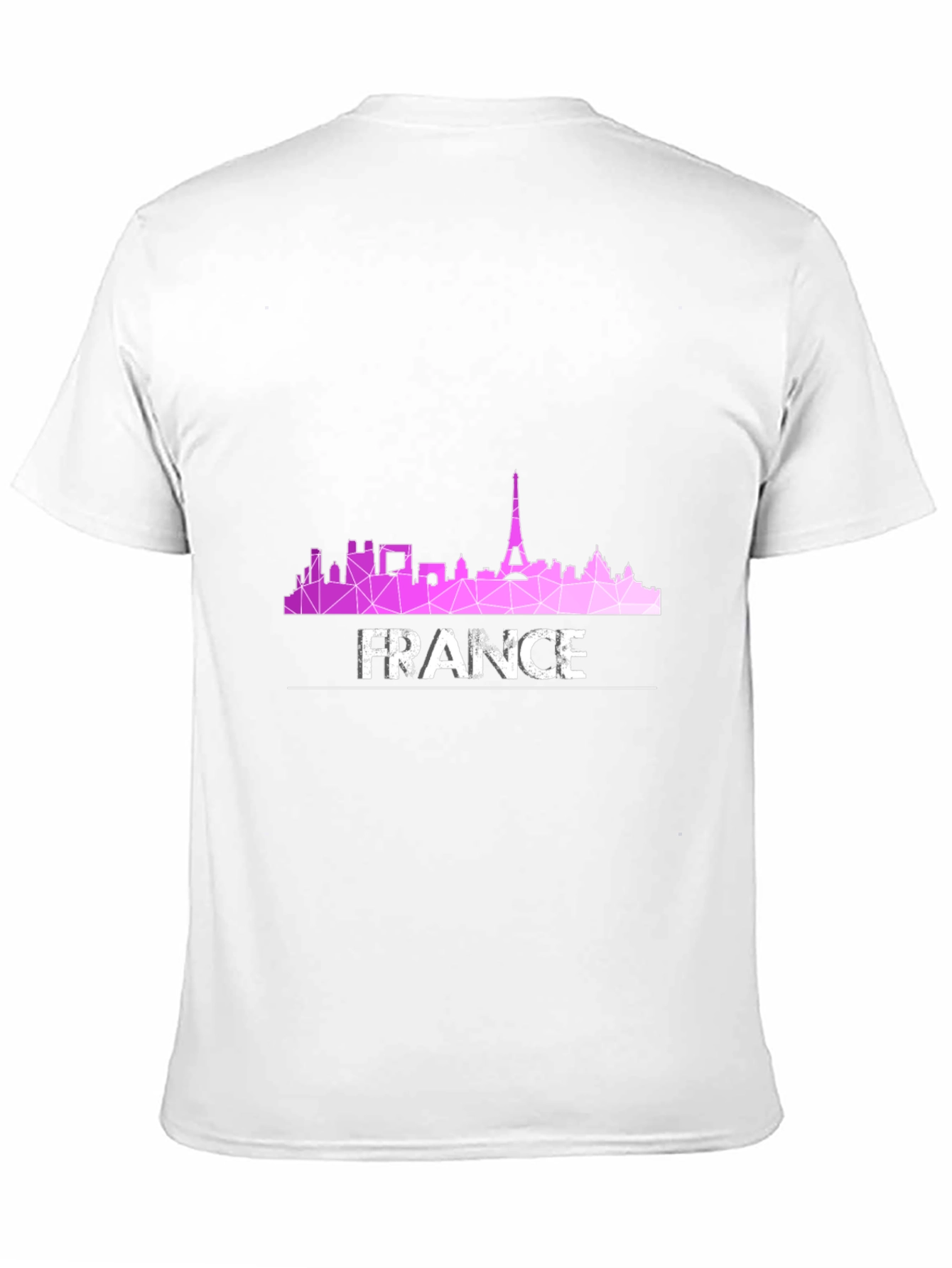 France Skyline T-Shirt: Eiffel Tower Paris Souvenir Tee