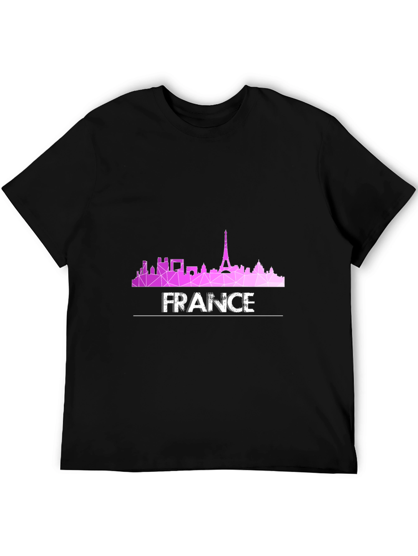France Skyline T-Shirt: Eiffel Tower Paris Souvenir Tee