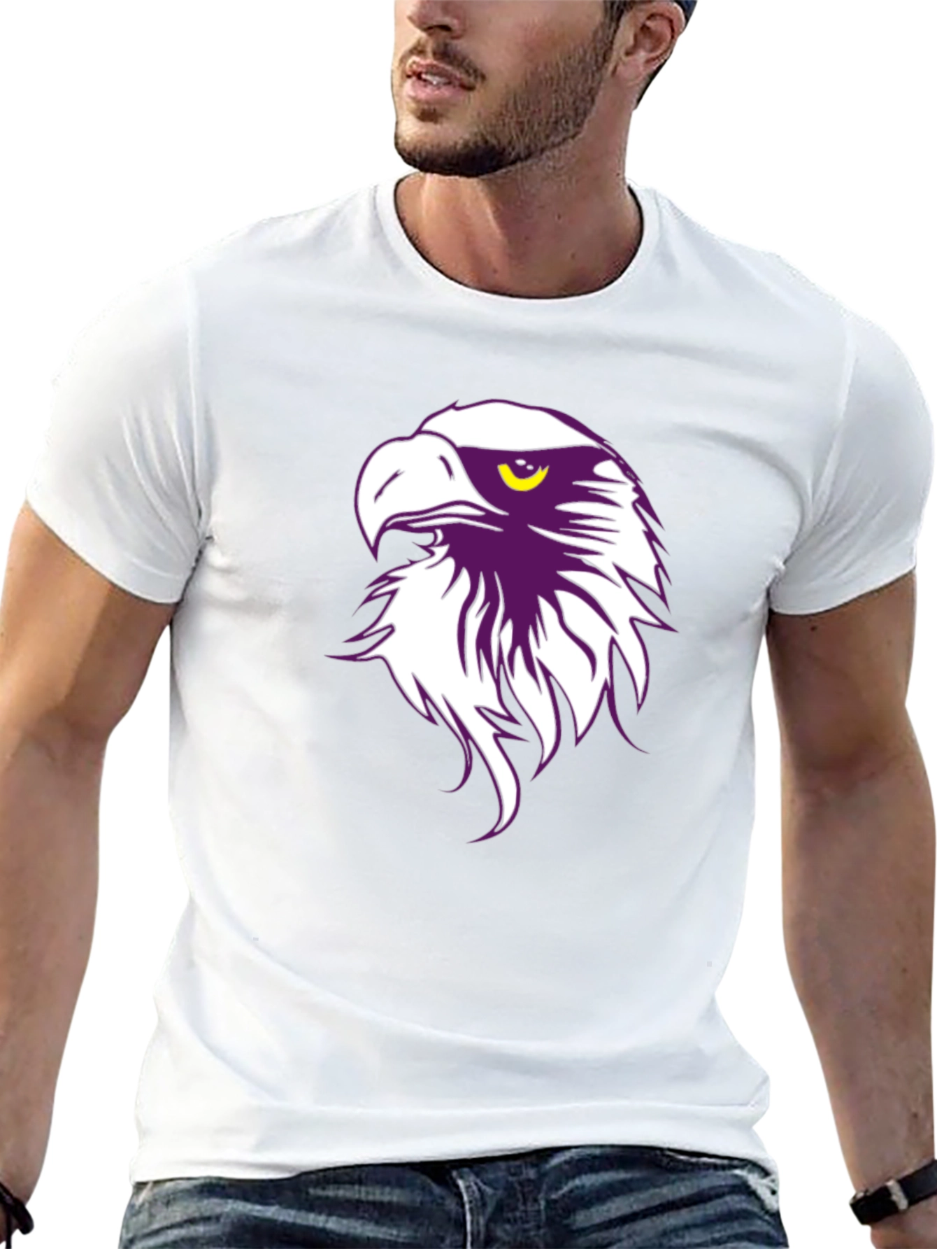 Eagle Graphic Tee - Mens Black T-Shirt