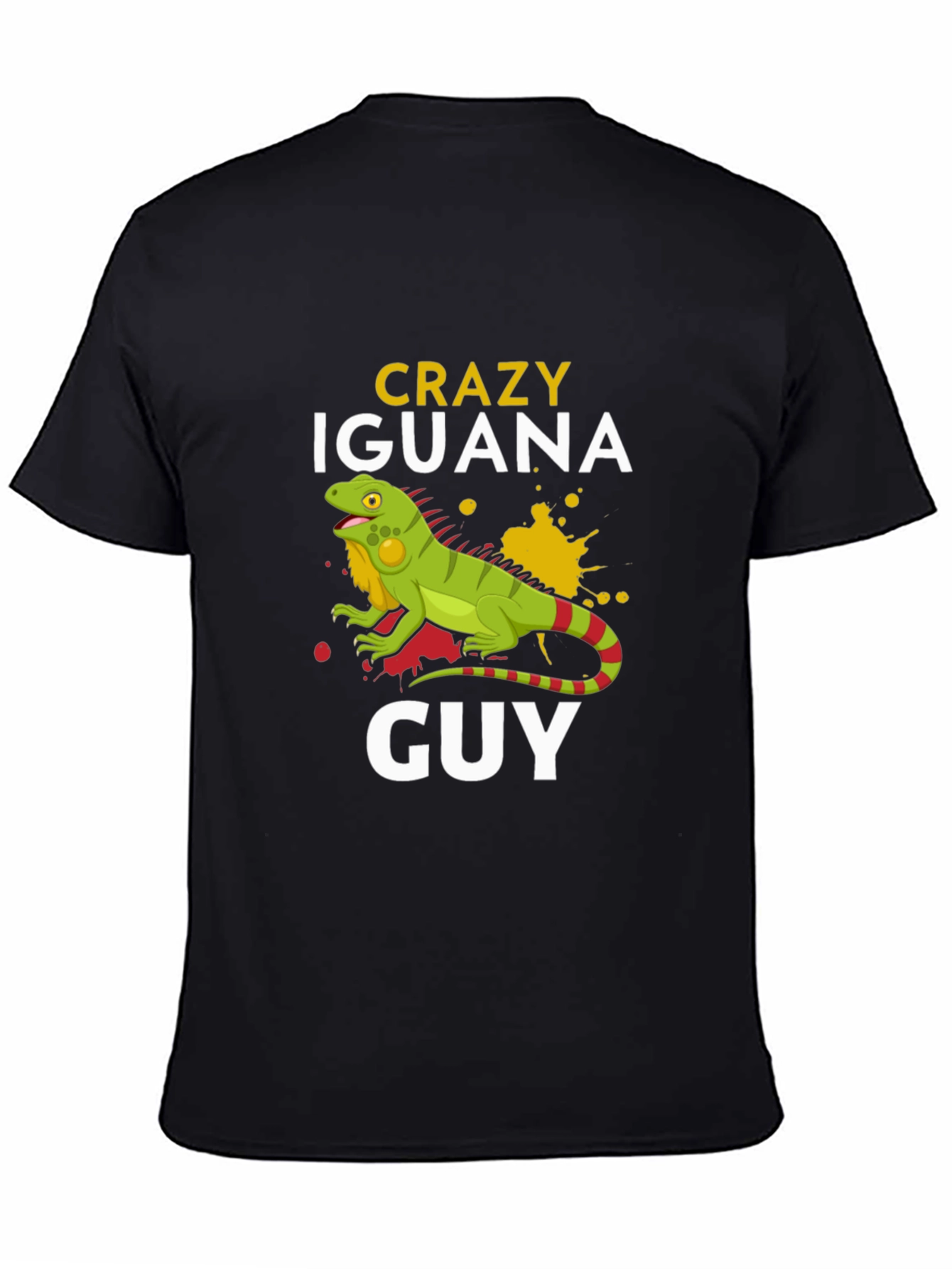 Crazy Iguana Guy Graphic Tee