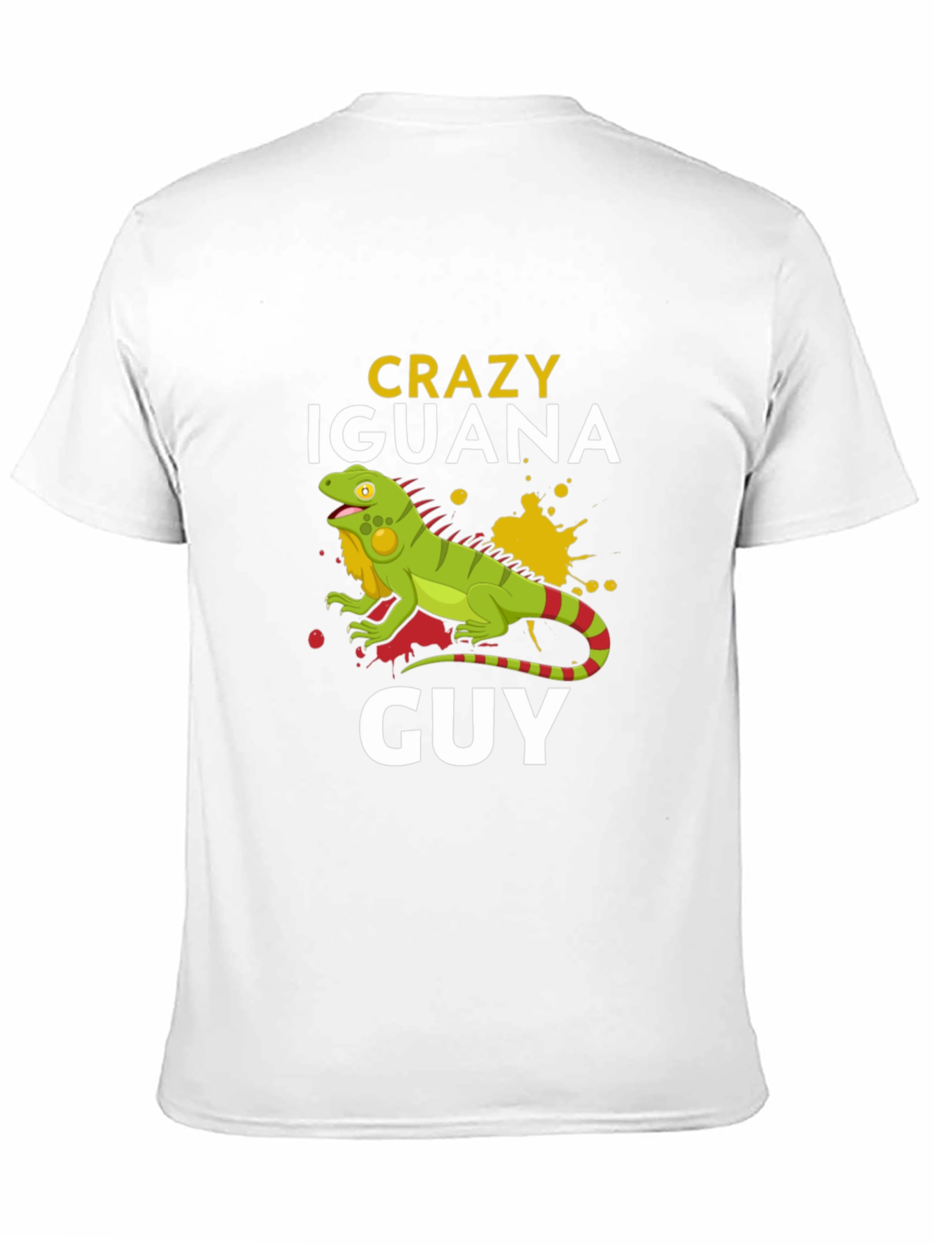Crazy Iguana Guy Graphic Tee
