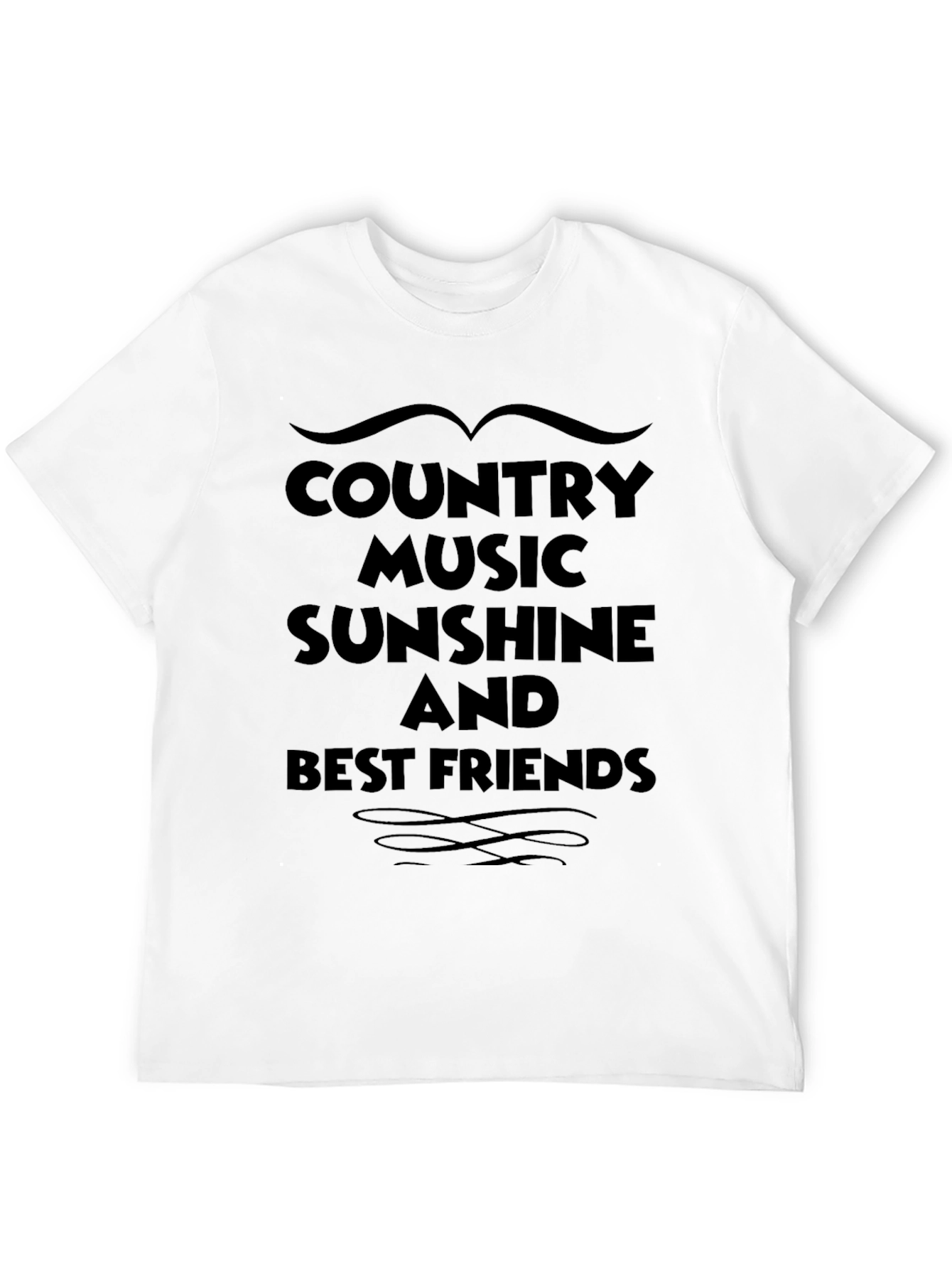 Country Music Sunshine and Best Friends T-Shirt