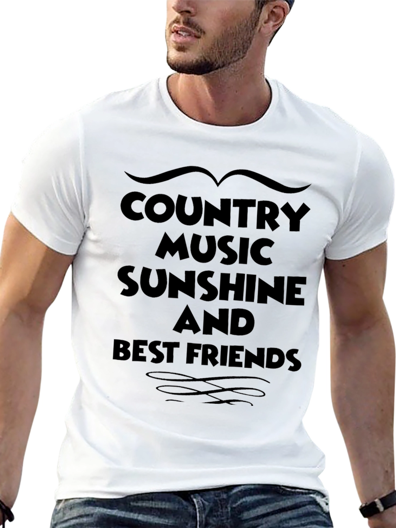 Country Music Sunshine and Best Friends T-Shirt