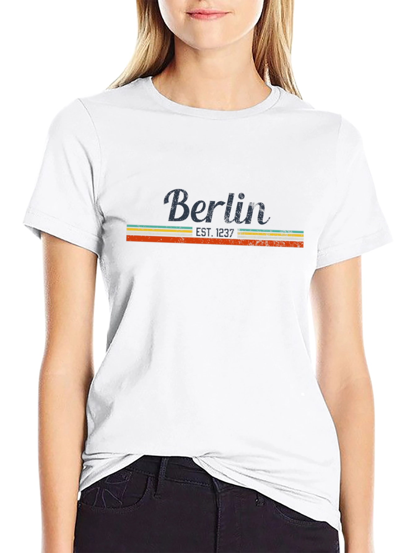 Berlin Est. 1237 Black T-Shirt