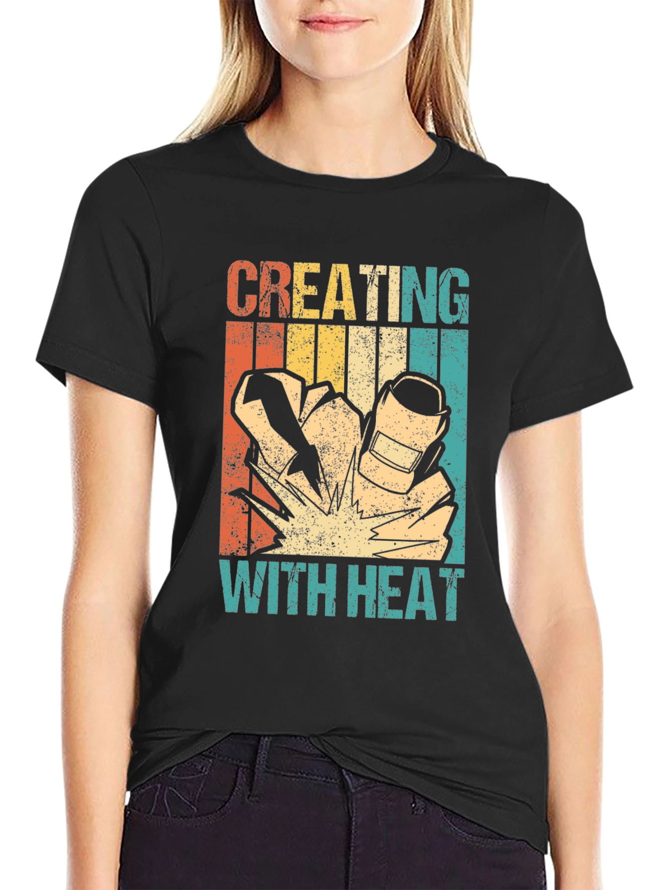 Creating with Heat Welding T-Shirt