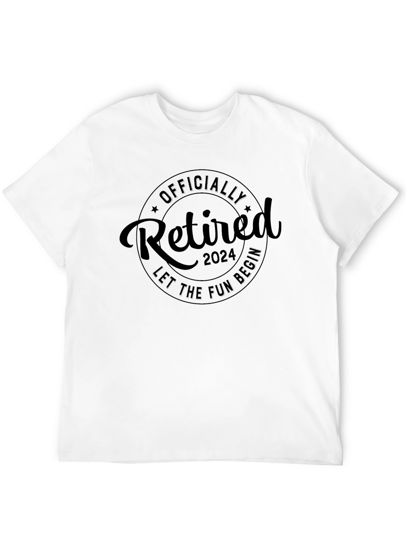 Officially Retired 2024 T-Shirt
