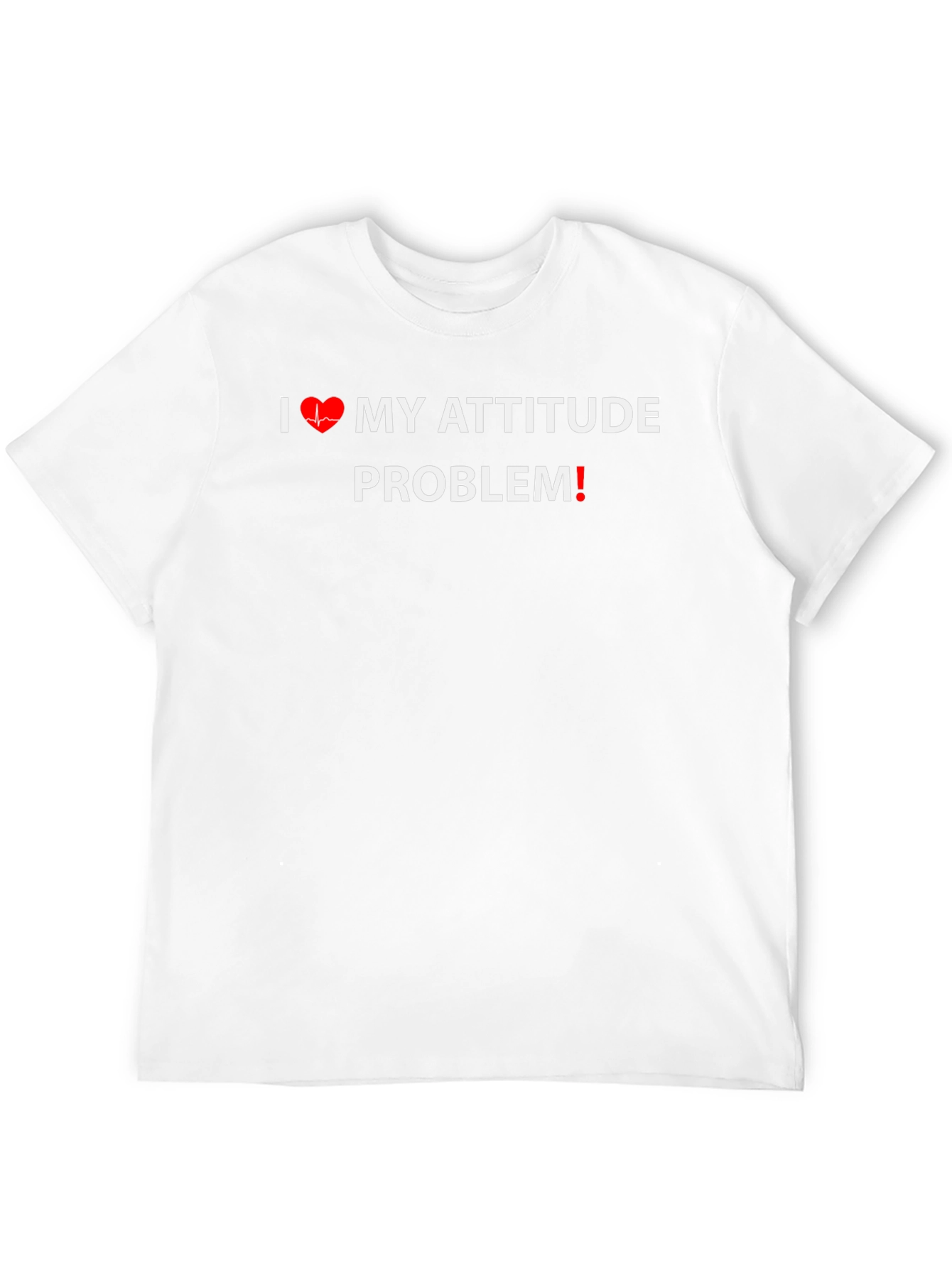 I Heart My Attitude Problem T-Shirt