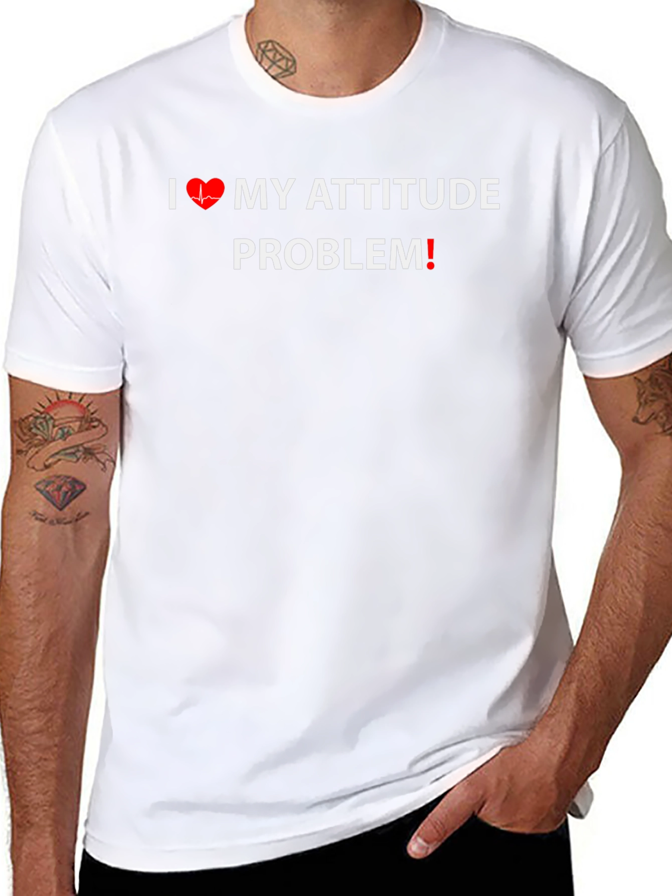 I Heart My Attitude Problem T-Shirt