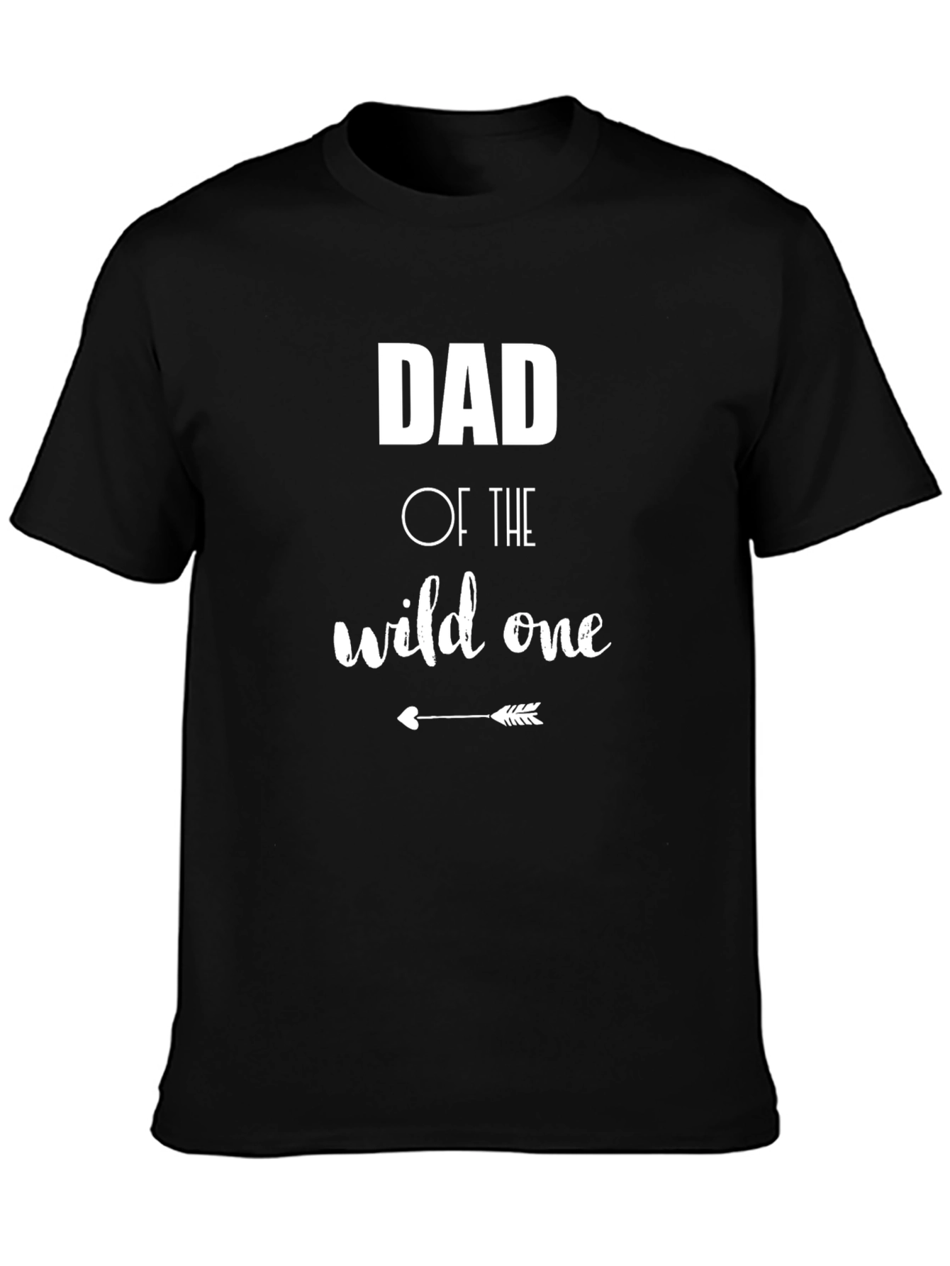 Dad of the Wild One Graphic T-Shirt