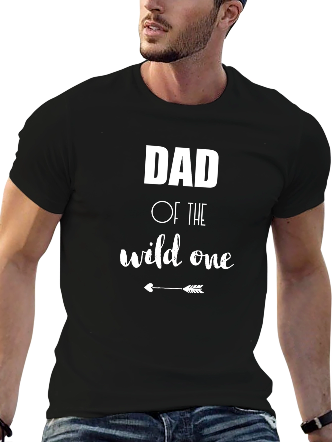 Dad of the Wild One Graphic T-Shirt