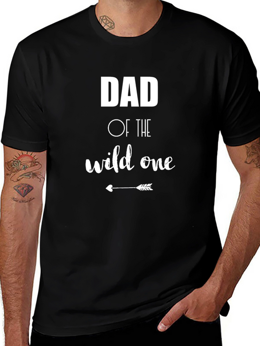 Dad of the Wild One Graphic T-Shirt
