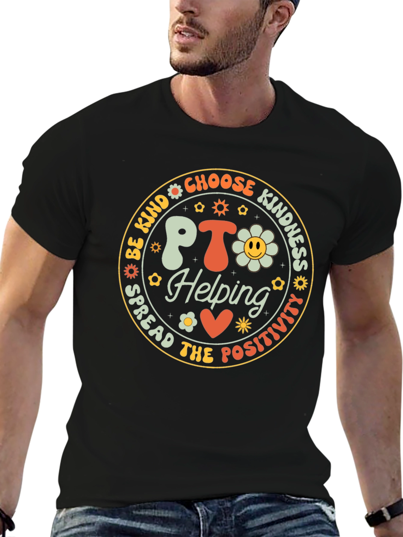 Be Kind PT Helping Positivity T-Shirt