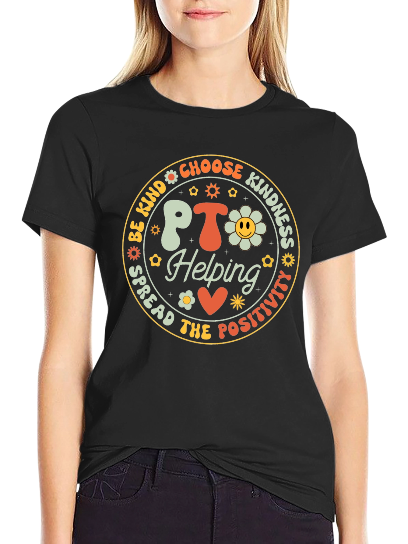 Be Kind PT Helping Positivity T-Shirt