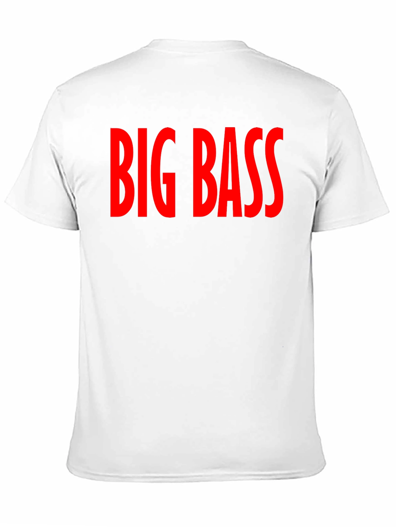 Big Bass Graphic T-Shirt - Mens Crew Neck Tee