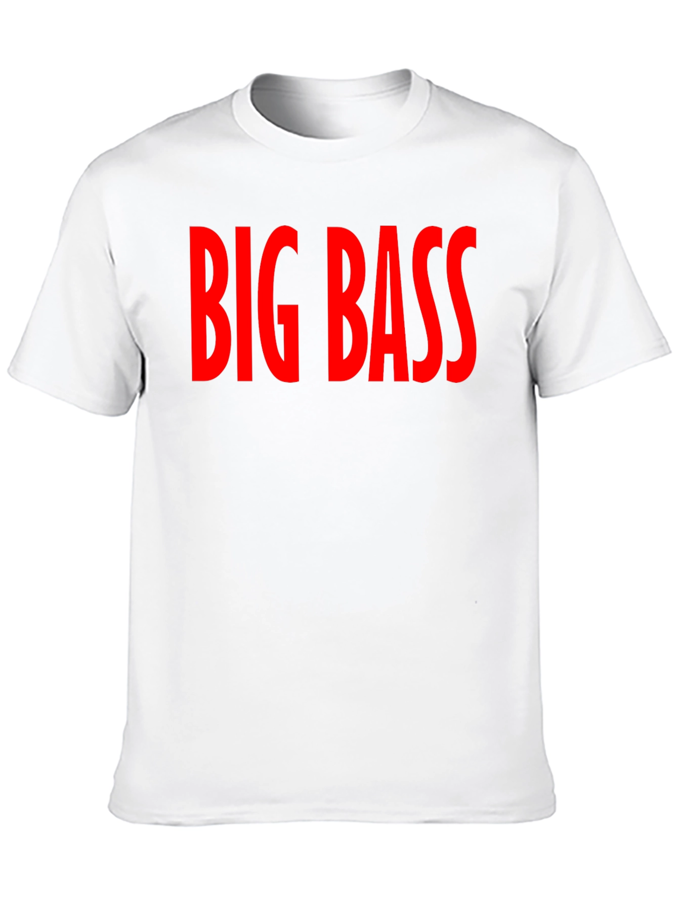 Big Bass Graphic T-Shirt - Mens Crew Neck Tee