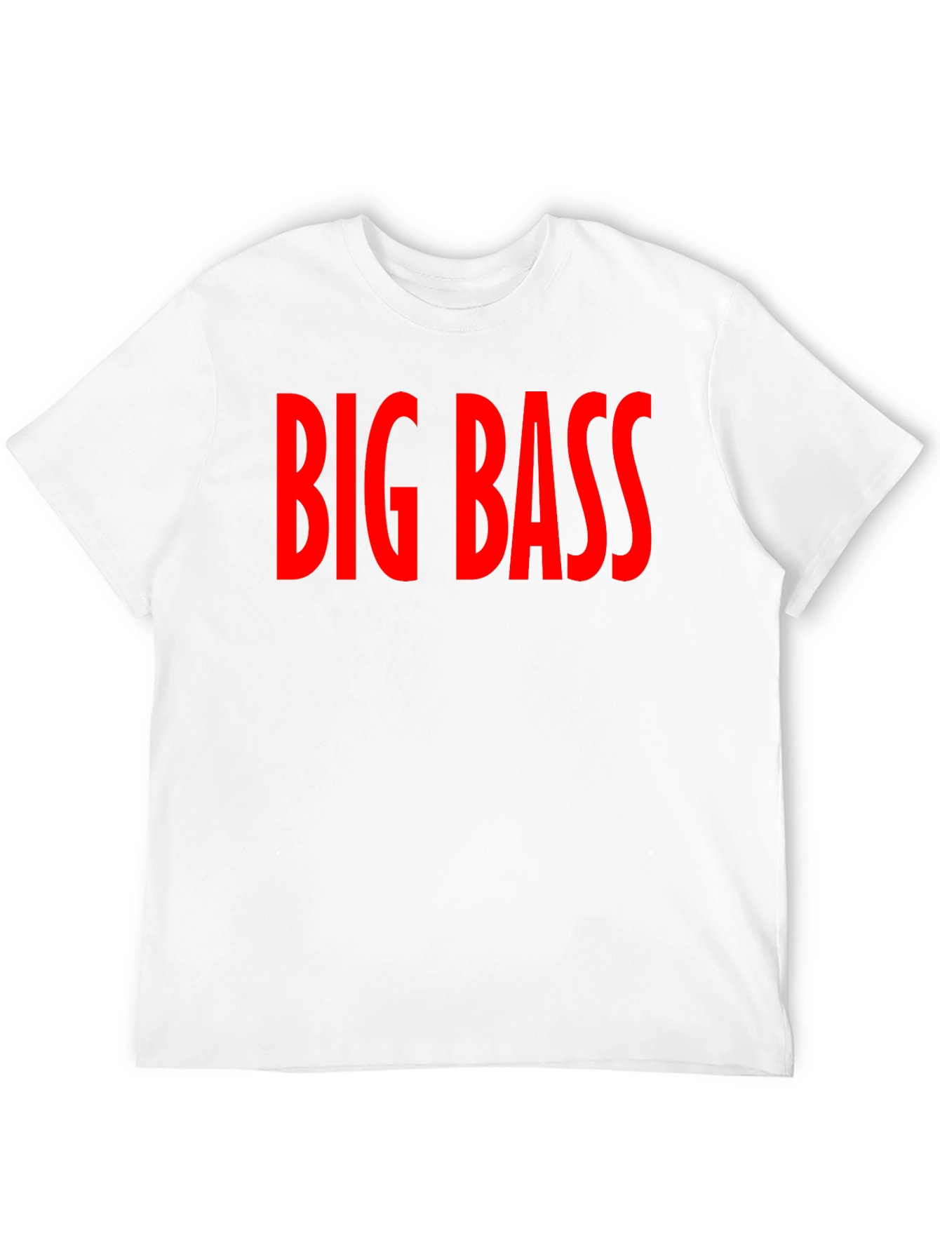 Big Bass Graphic T-Shirt - Mens Crew Neck Tee