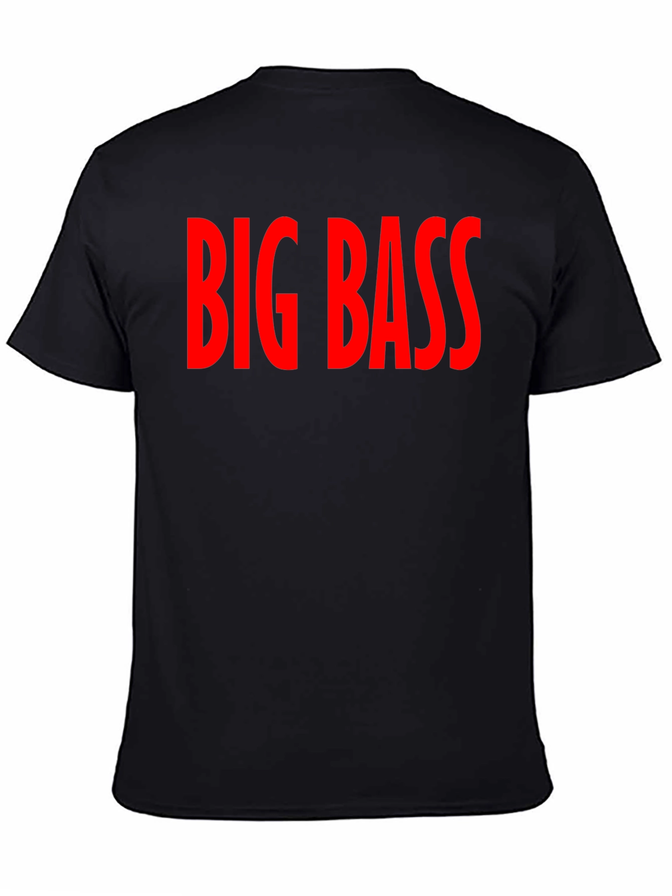 Big Bass Graphic T-Shirt - Mens Crew Neck Tee