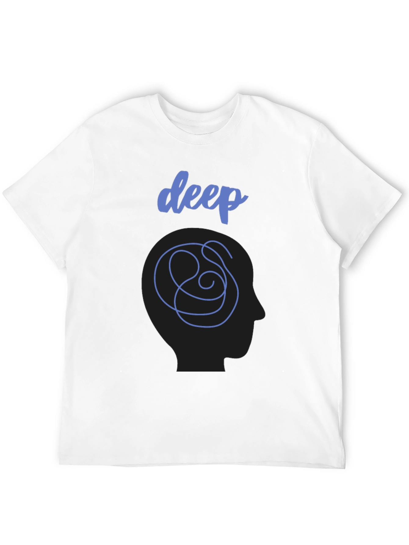 Deep Thought Graphic T-Shirt - Black