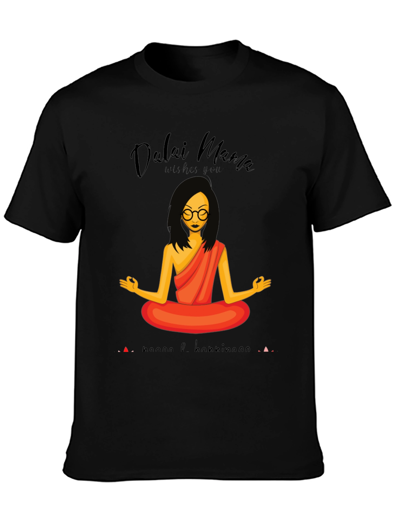 Dalai Mama T-Shirt - Namaste & Good Vibes