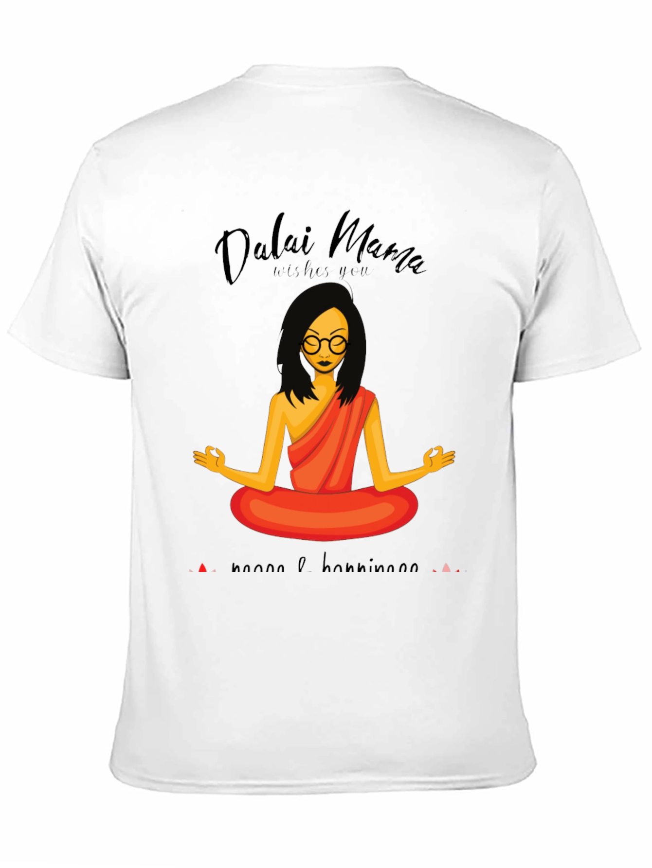 Dalai Mama T-Shirt - Namaste & Good Vibes
