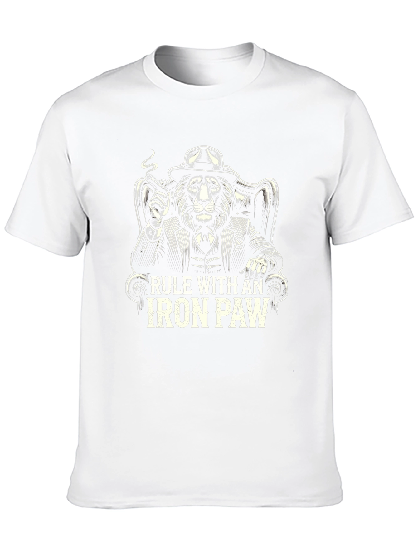 Lion Boss T-Shirt - Rule With an Iron Paw