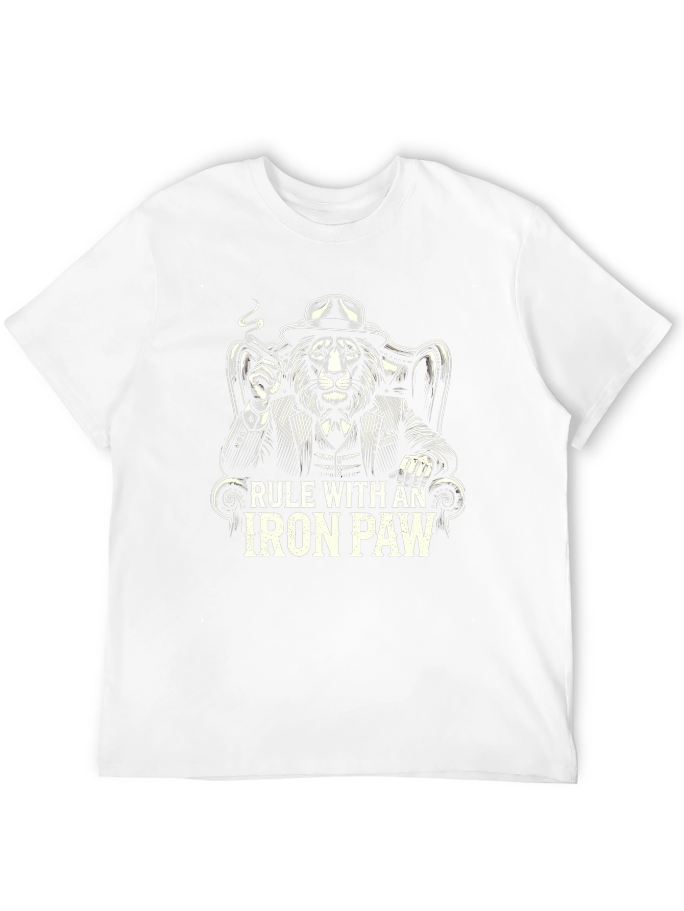 Lion Boss T-Shirt - Rule With an Iron Paw