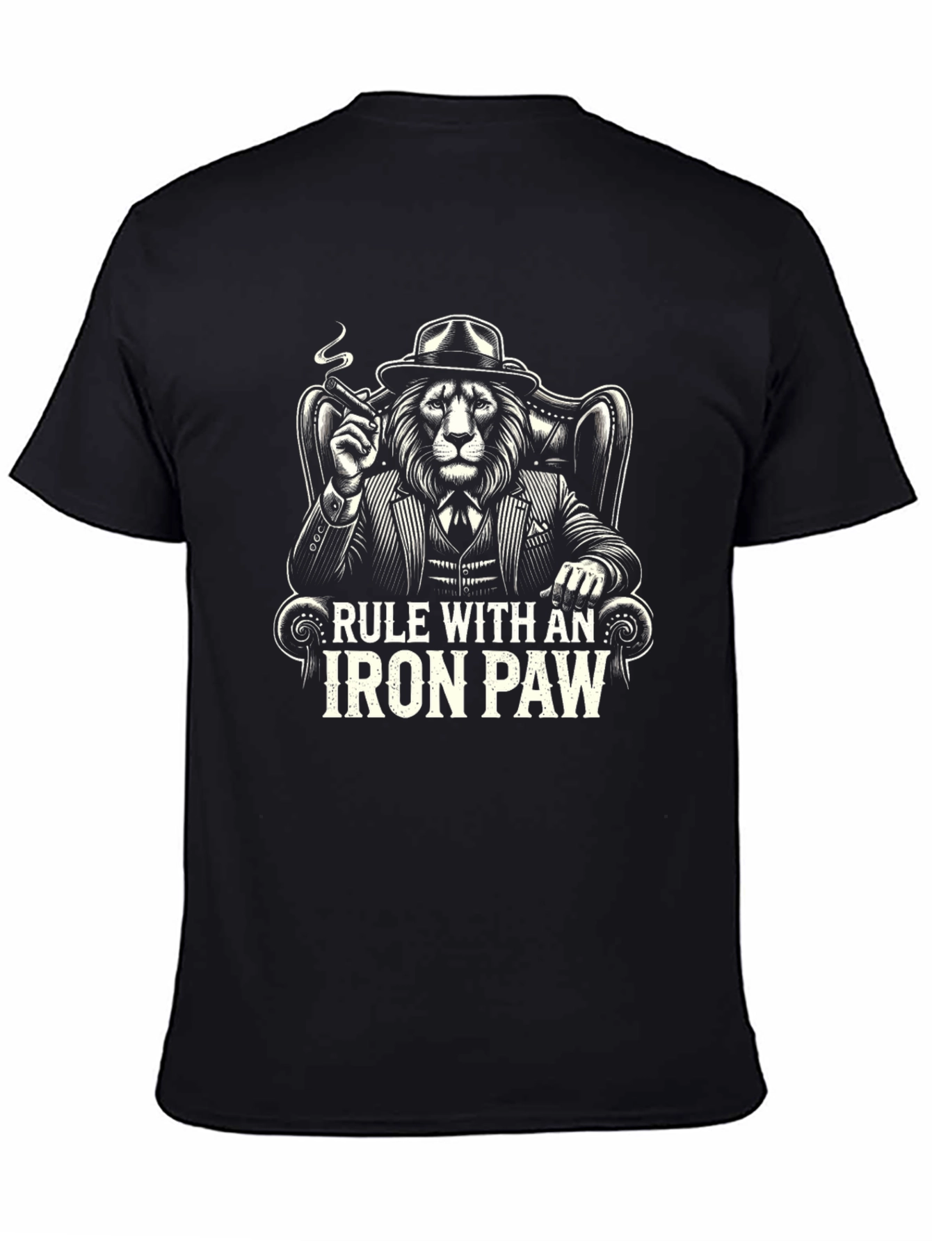 Lion Boss T-Shirt - Rule With an Iron Paw