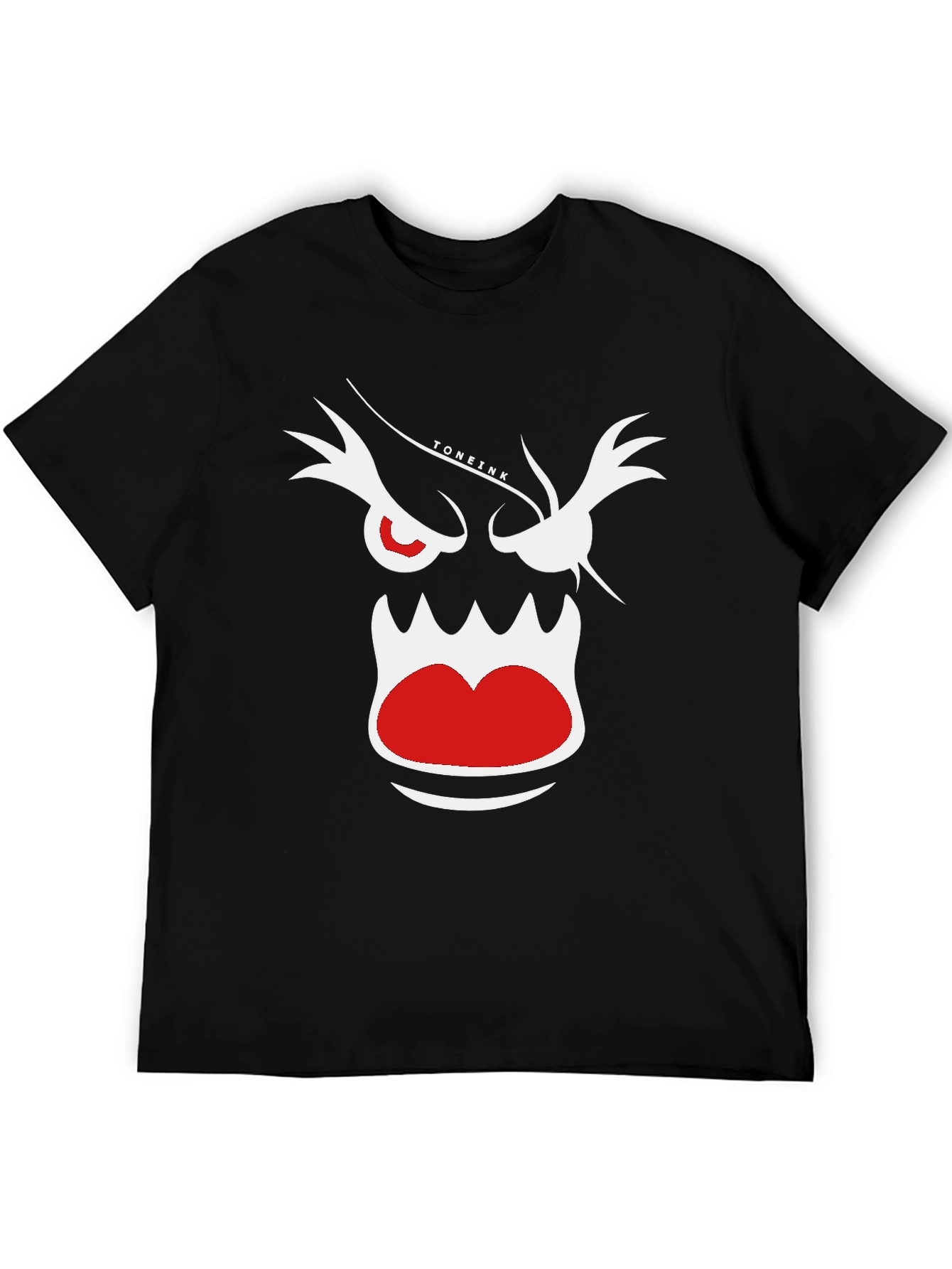 Monster Graphic Black T-Shirt