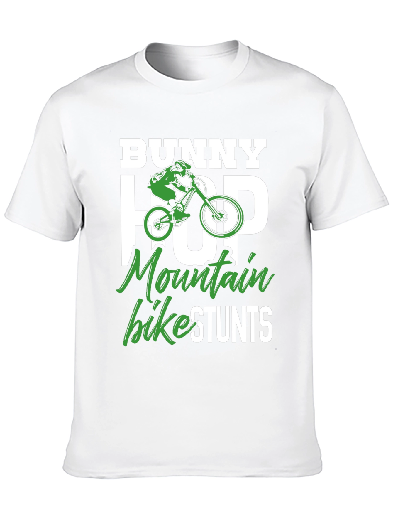 Bunny Hop Mountain Bike Stunts Graphic T-Shirt
