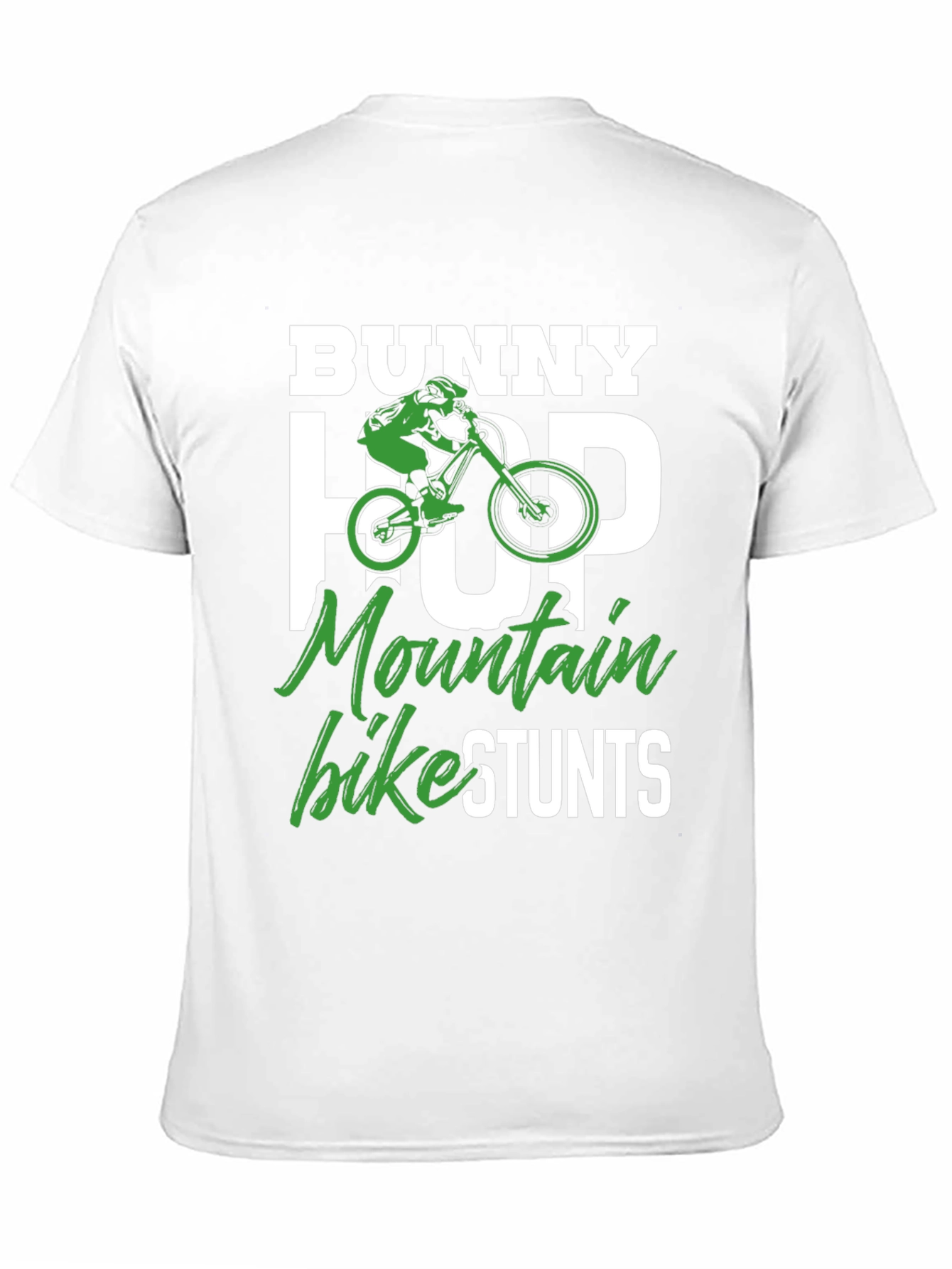 Bunny Hop Mountain Bike Stunts Graphic T-Shirt