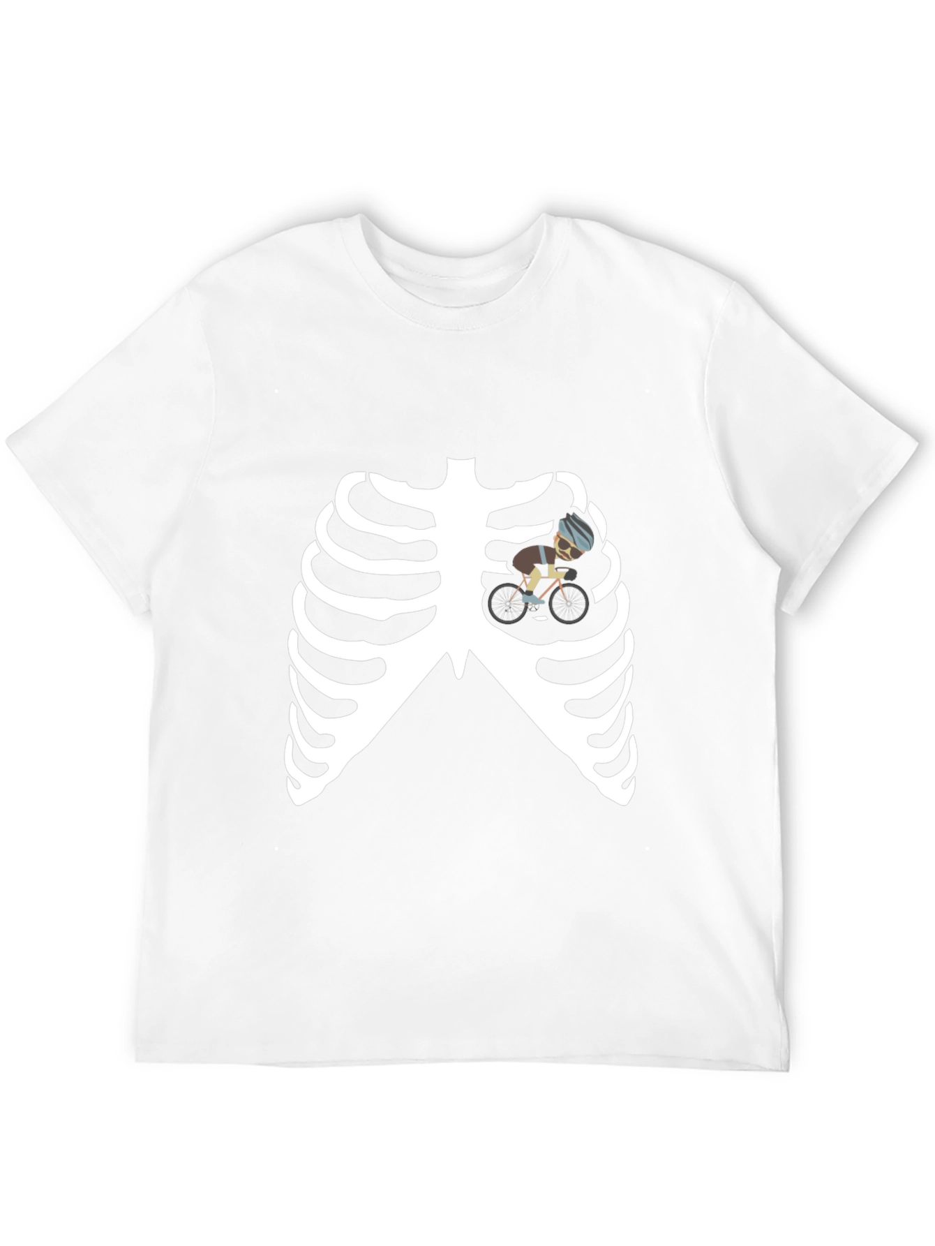 Cyclist Heart Rib Cage T-Shirt
