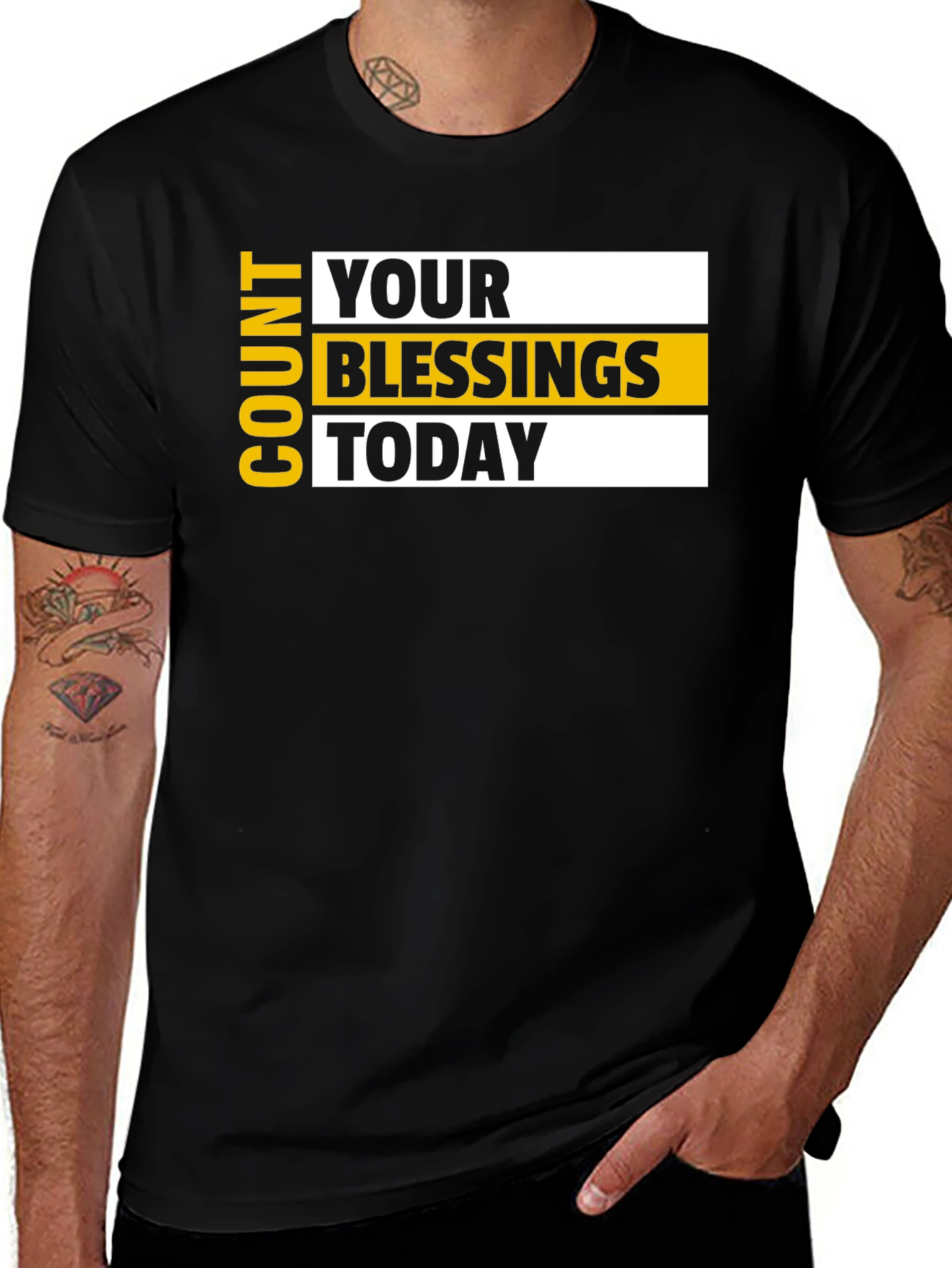 Count Your Blessings Graphic T-Shirt