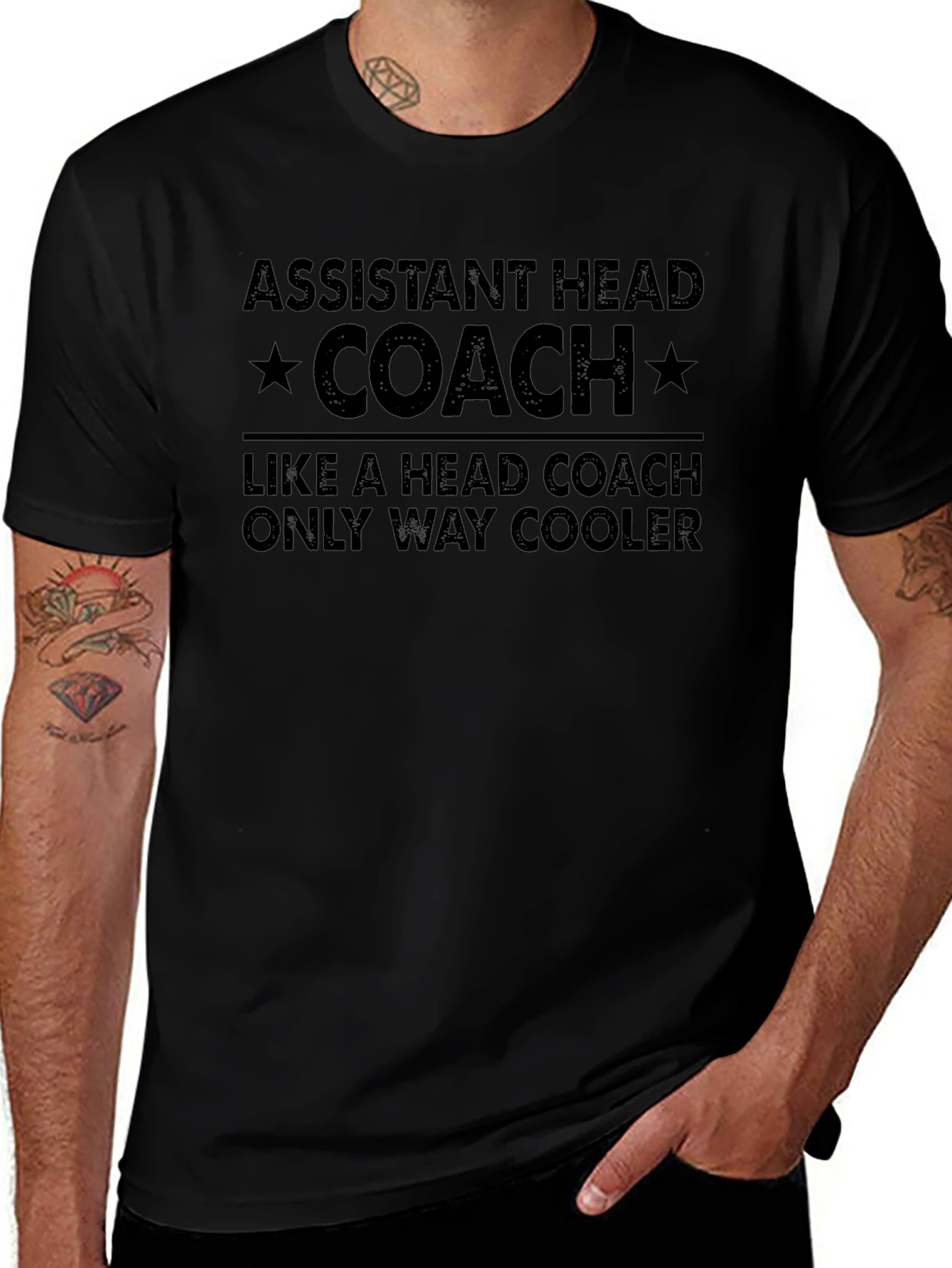 Assistant Head Coach Black T-Shirt