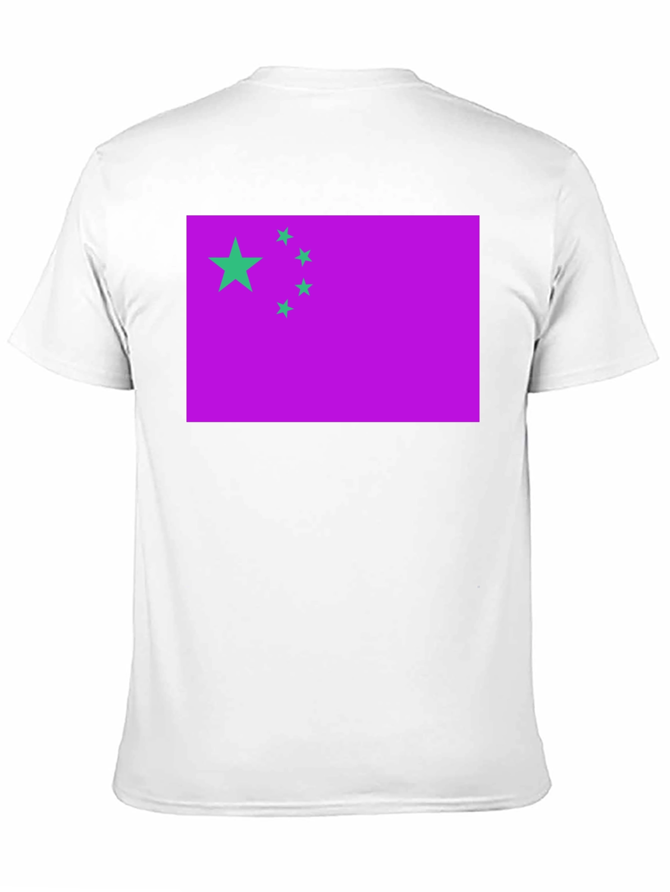 Novelty Flag Graphic Tee - Stylish Statement Shirt