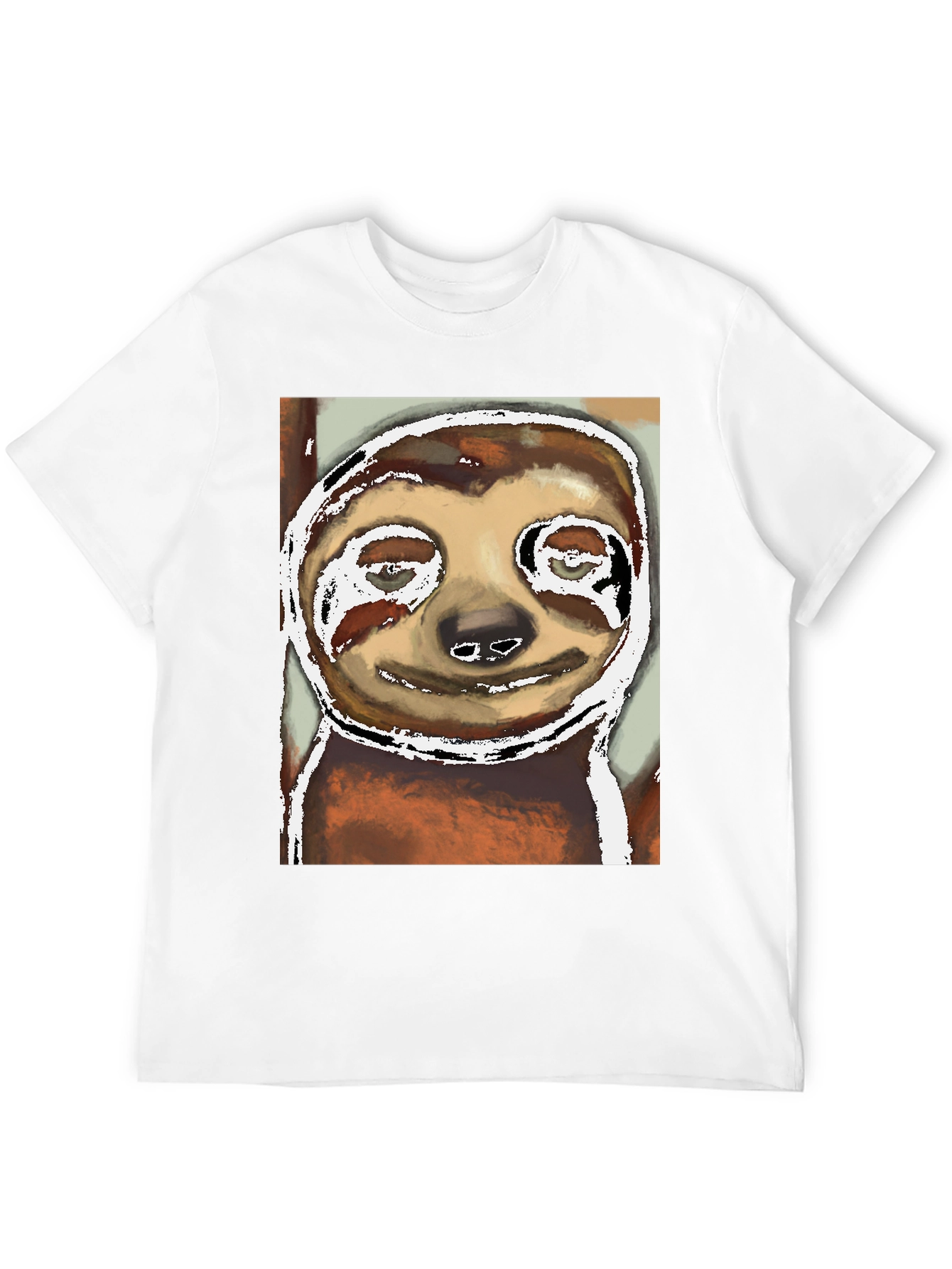 Sloth Graphic Tee -  Unique Artistic Print