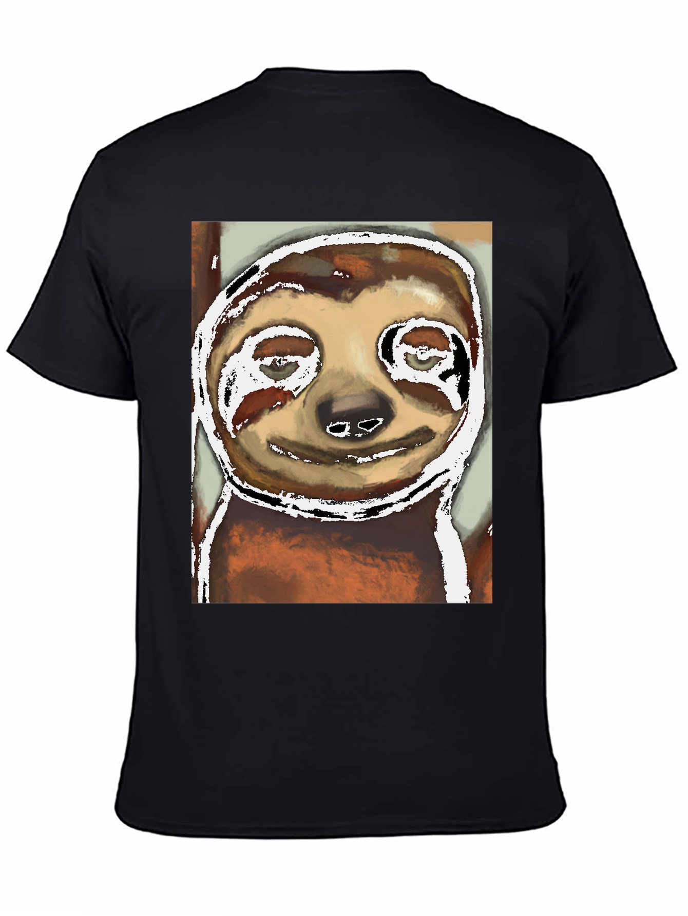 Sloth Graphic Tee -  Unique Artistic Print