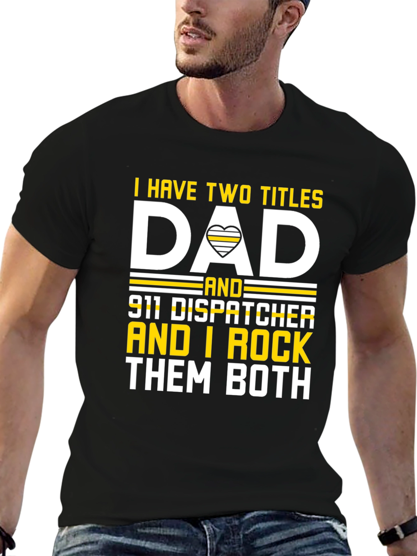 Dad and 911 Dispatcher T-Shirt