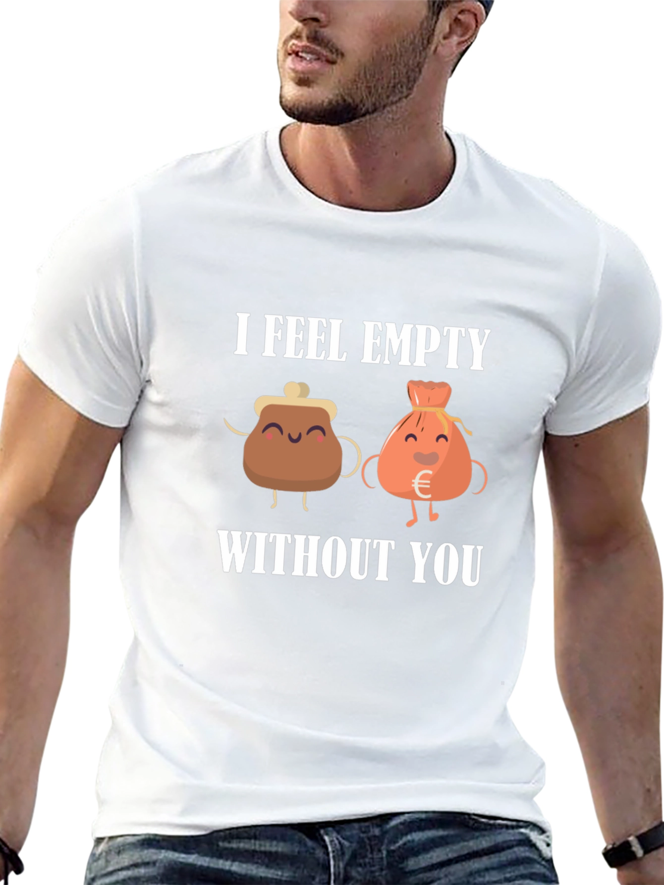 I Feel Empty Without You Black T-Shirt