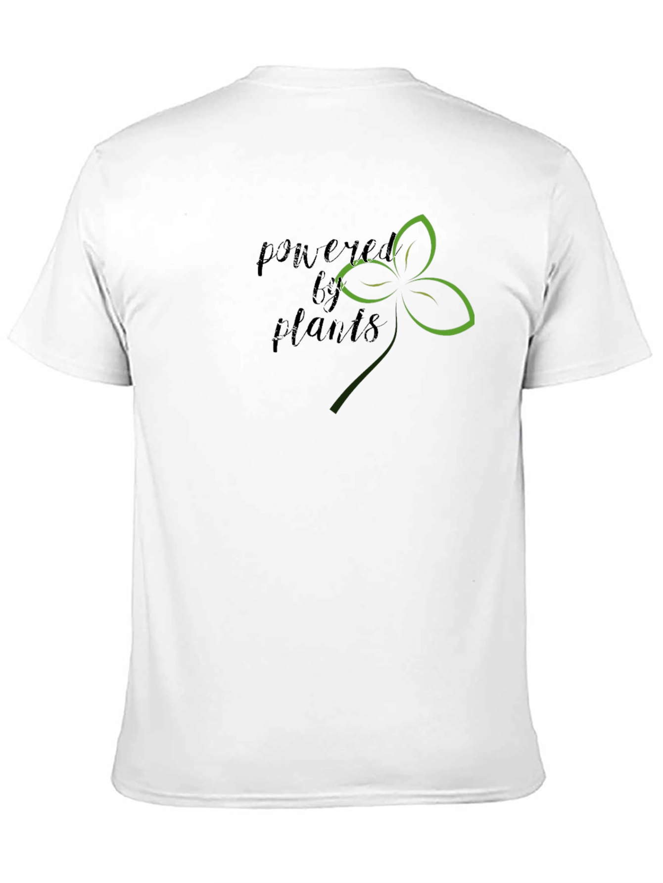 Powered by Plants Black Graphic T-Shirt