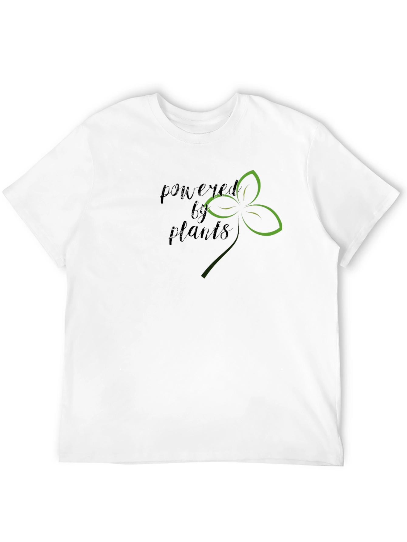 Powered by Plants Black Graphic T-Shirt