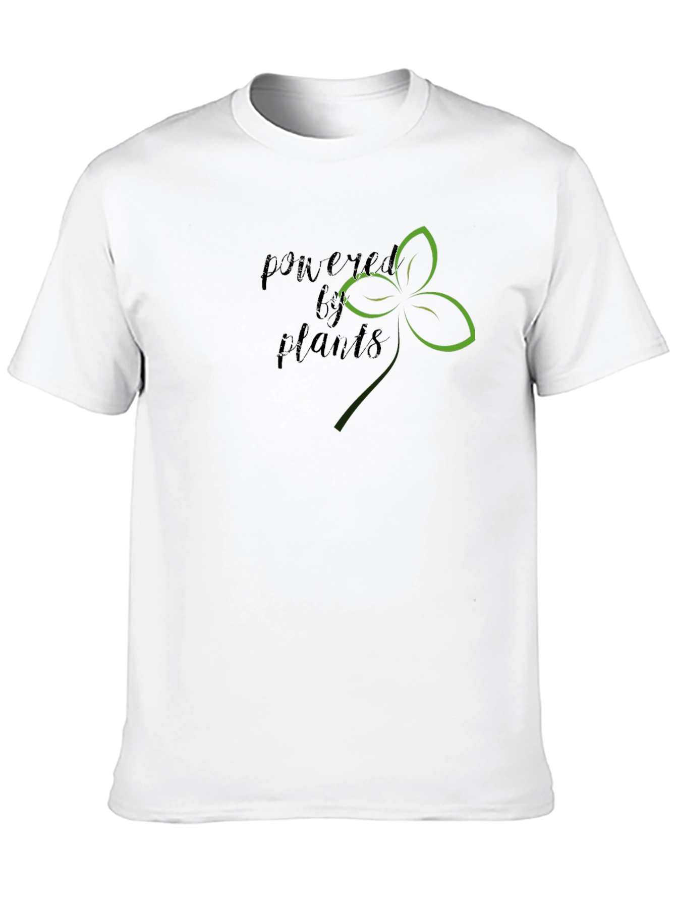 Powered by Plants Black Graphic T-Shirt