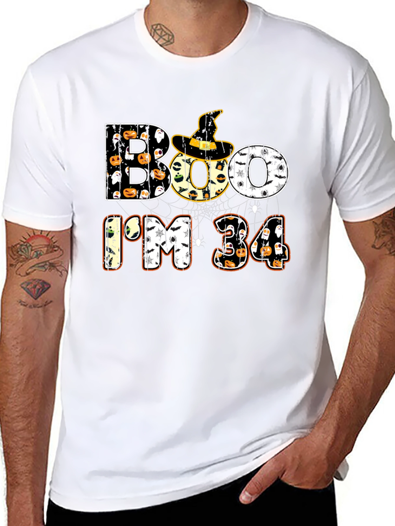 Boo Im 34 Halloween T-Shirt