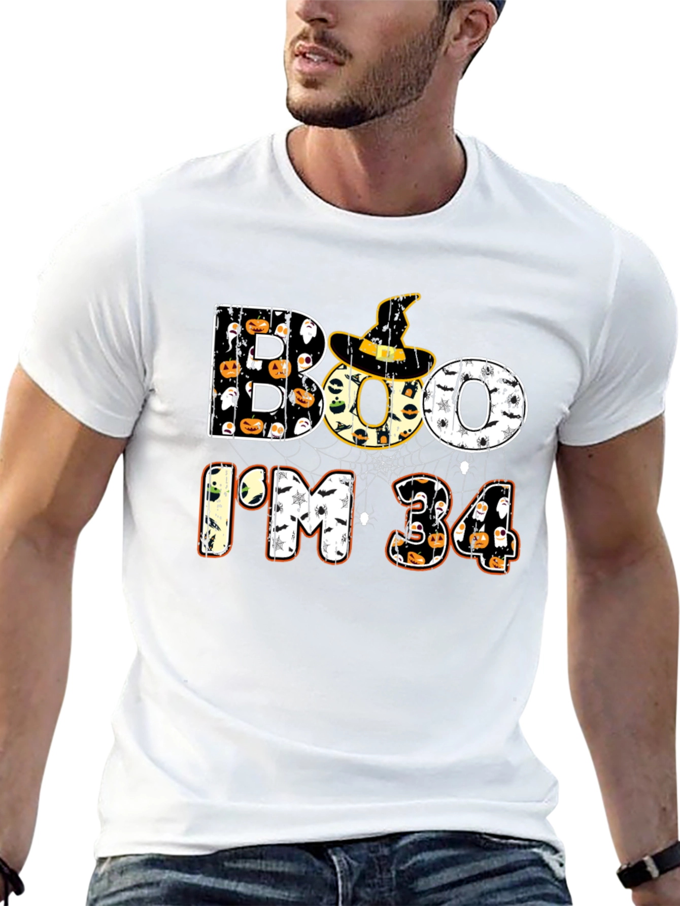 Boo Im 34 Halloween T-Shirt
