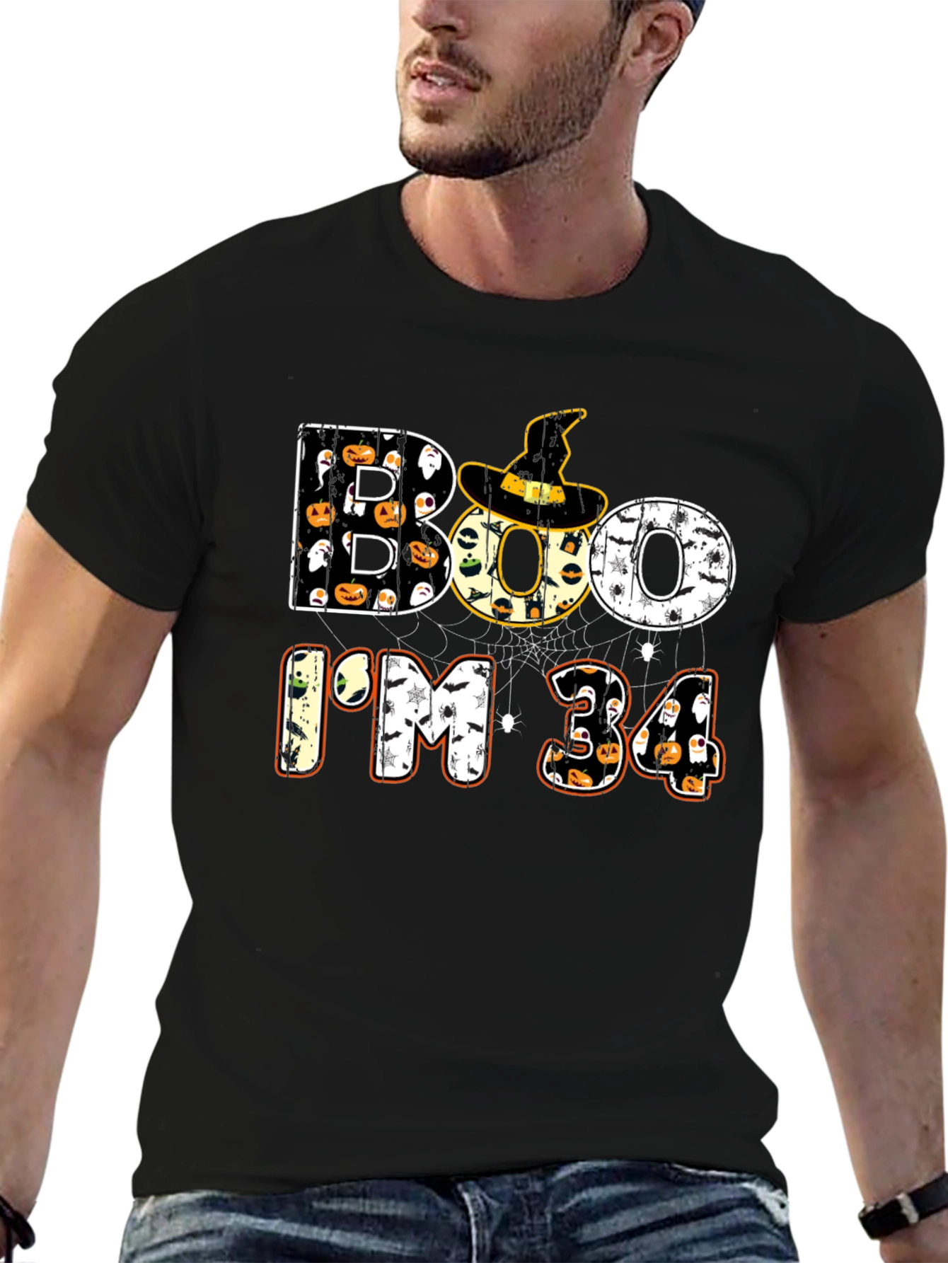 Boo Im 34 Halloween T-Shirt