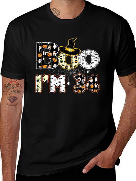 Boo Im 34 Halloween T-Shirt