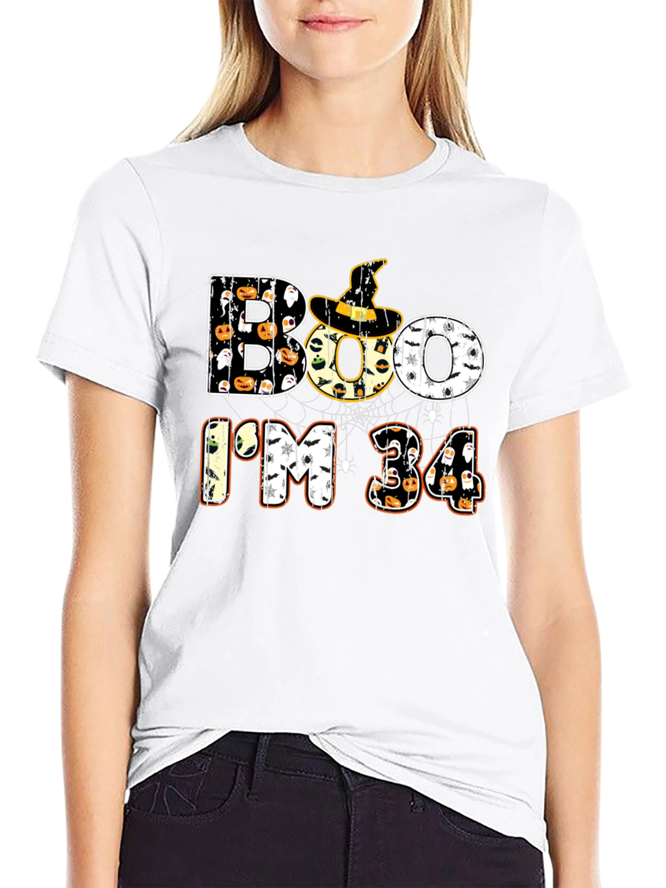 Boo Im 34 Halloween T-Shirt