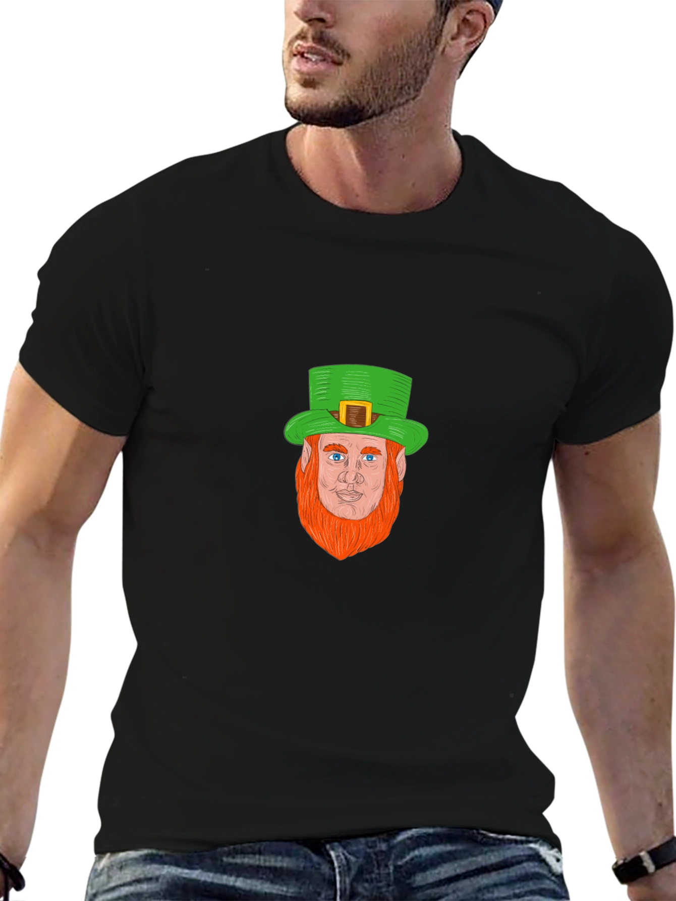 Leprechaun Graphic Tee - Luck of the Irish T-Shirt