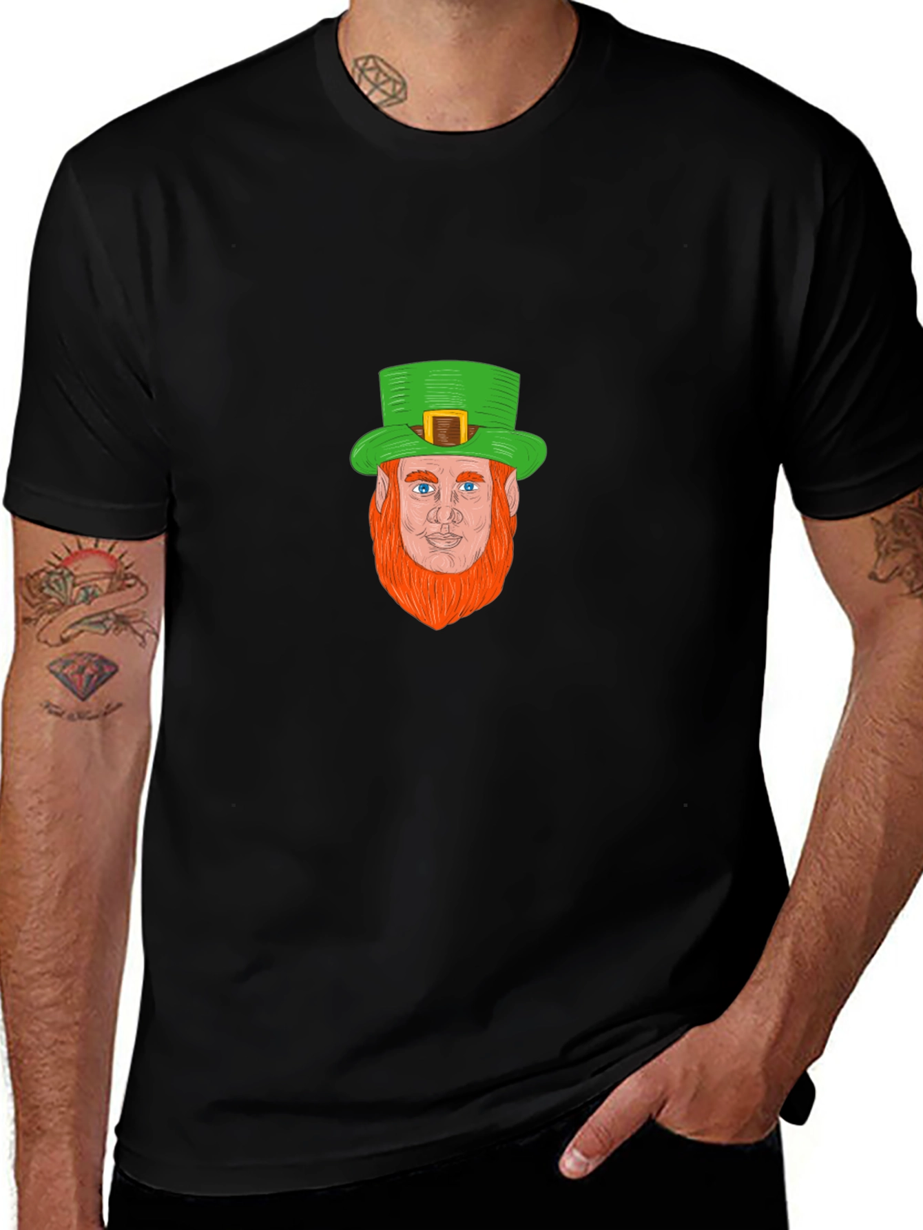 Leprechaun Graphic Tee - Luck of the Irish T-Shirt