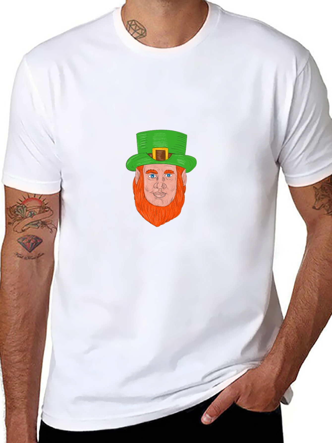Leprechaun Graphic Tee - Luck of the Irish T-Shirt